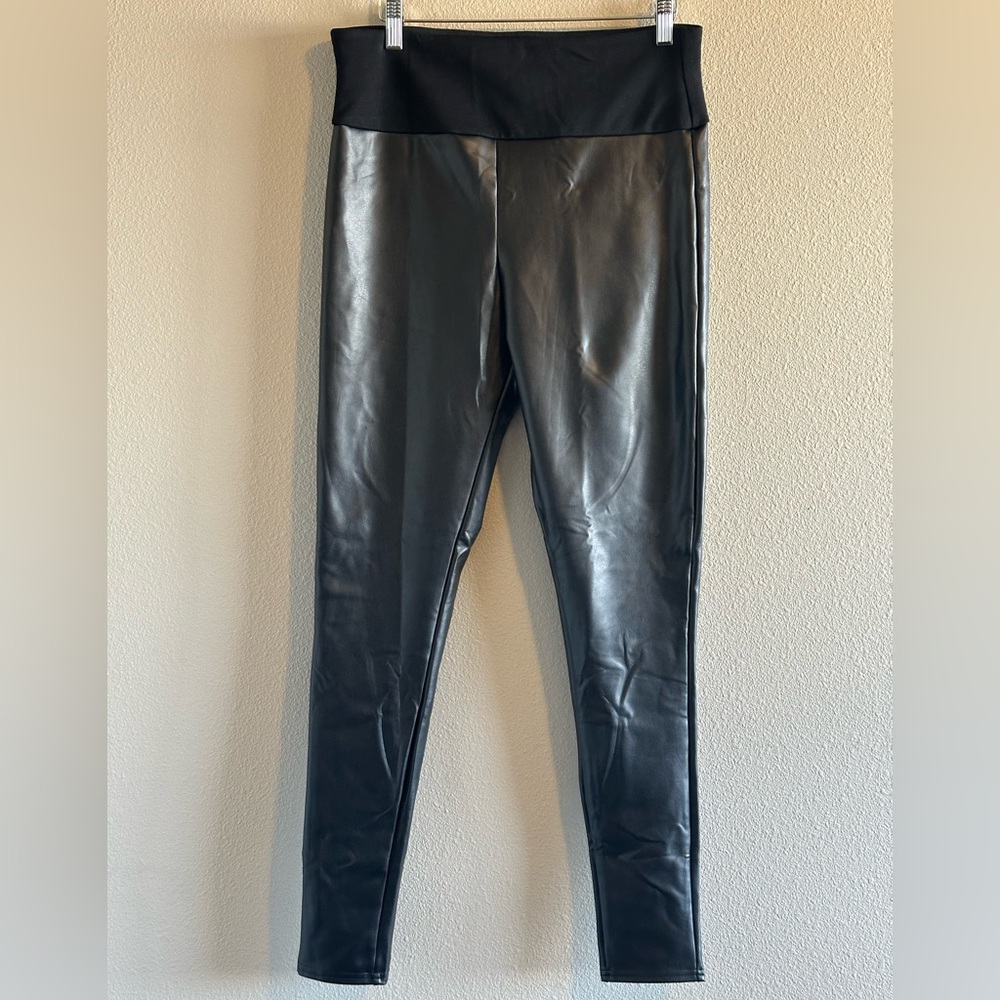 Assets by Spanx Faux Leather Legging XL